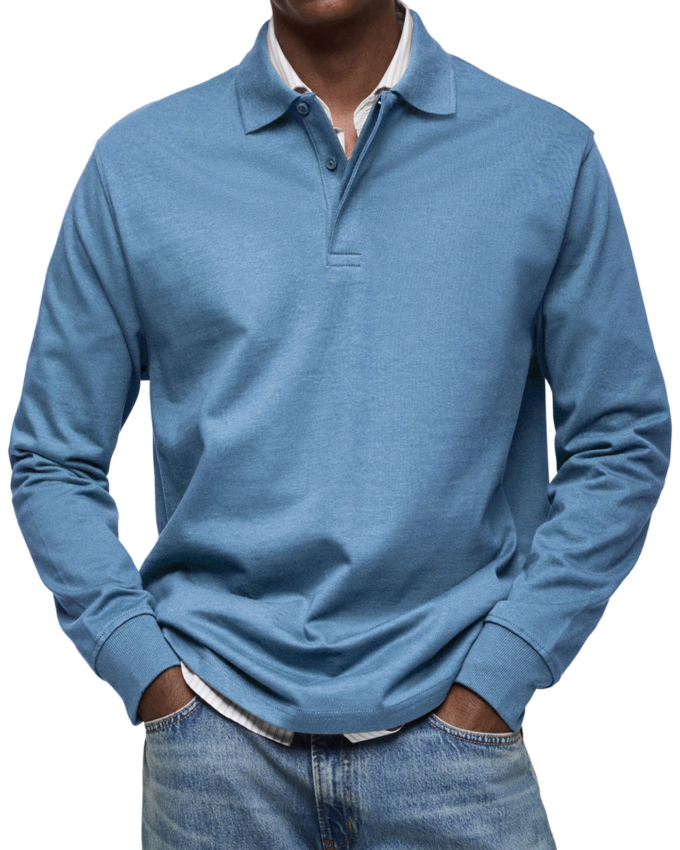 Luna Bilbao™ | Polo de lujo de manga larga