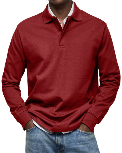 Luna Bilbao™ | Polo de lujo de manga larga