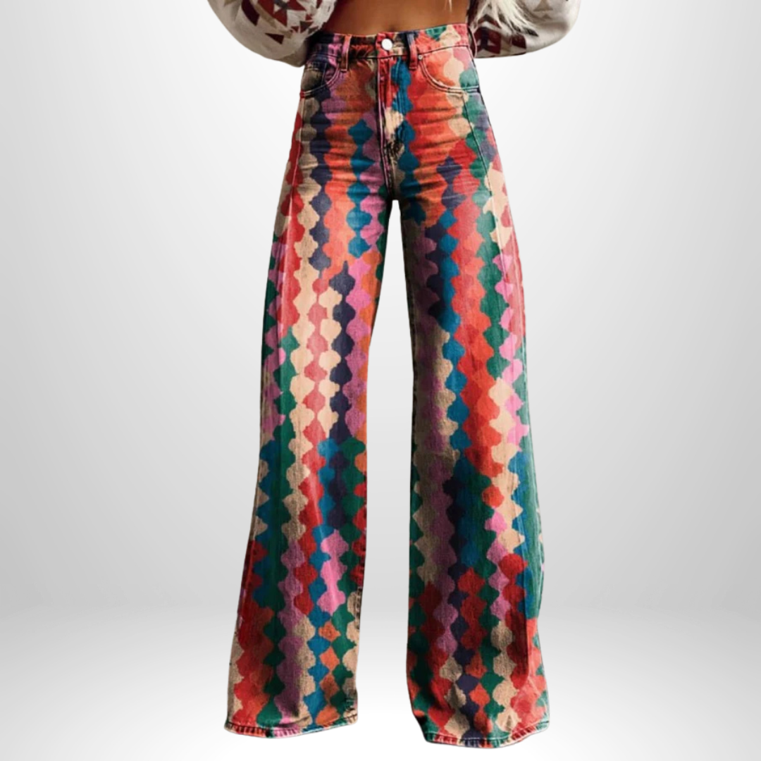 LIVIA™ | Pantalones Boho Vintage