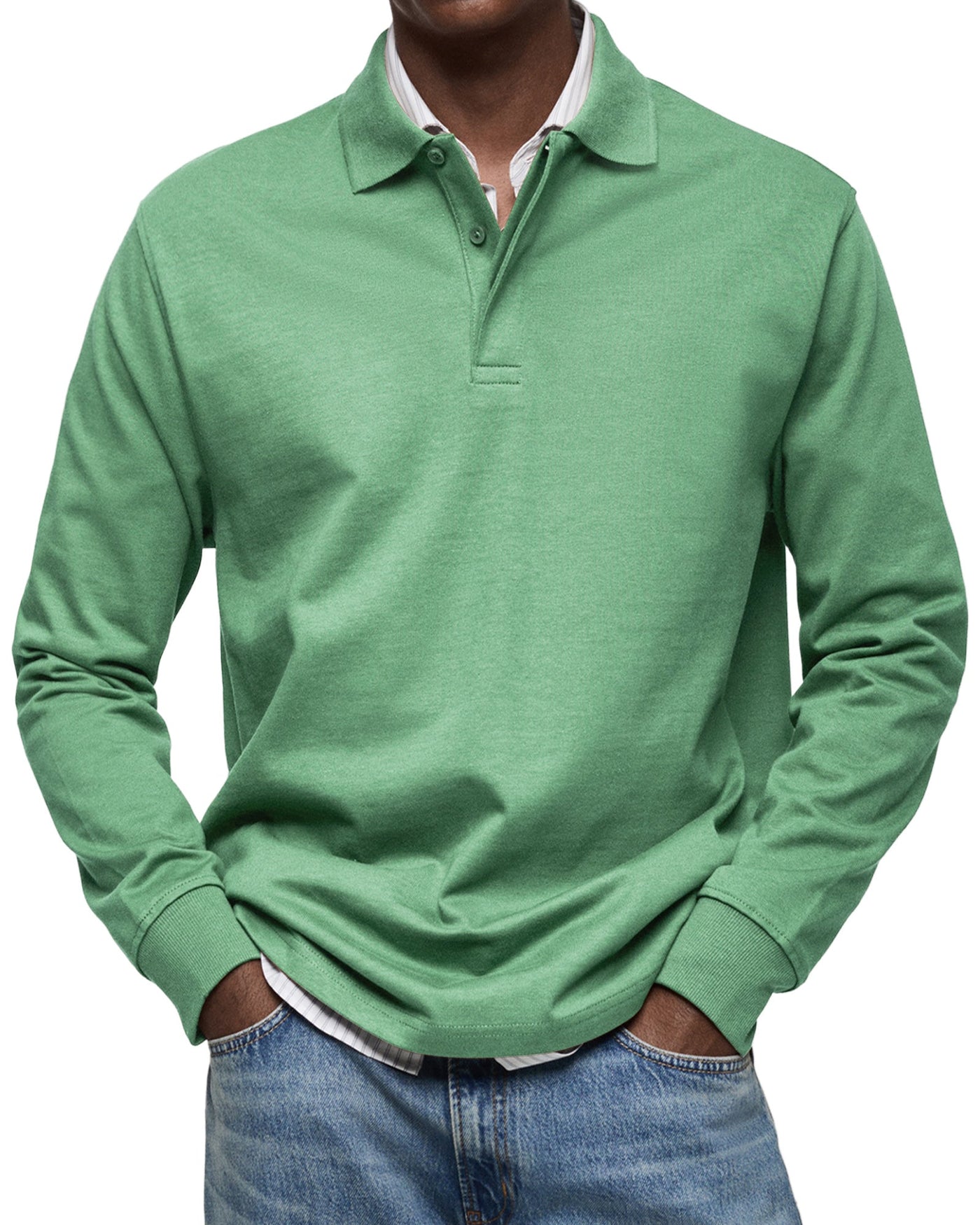Luna Bilbao™ | Polo de lujo de manga larga