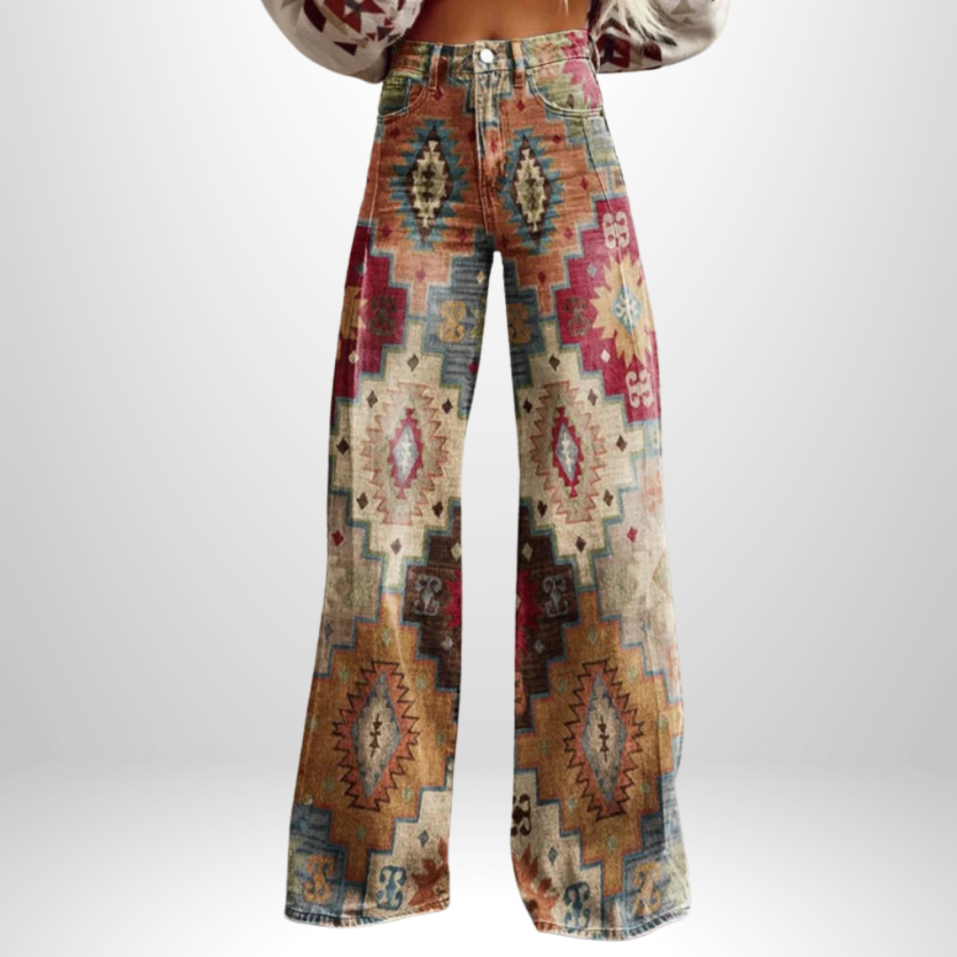 FRANCISCA™ | Pantalones Boho Vintage