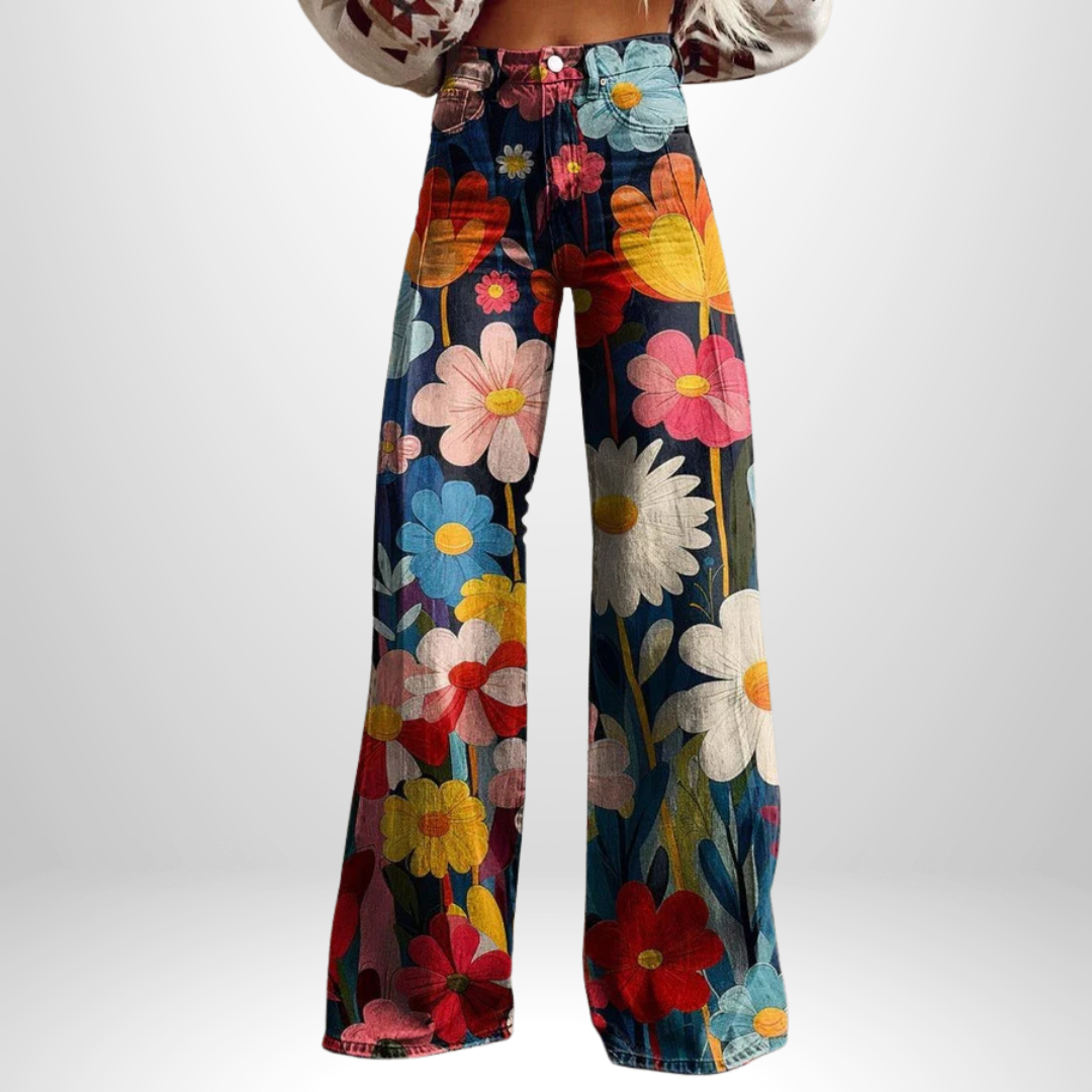ELISA™ | Pantalones Boho Vintage