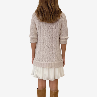 FLORENCIA™ | Vestido De Punto Con Estilo Chic