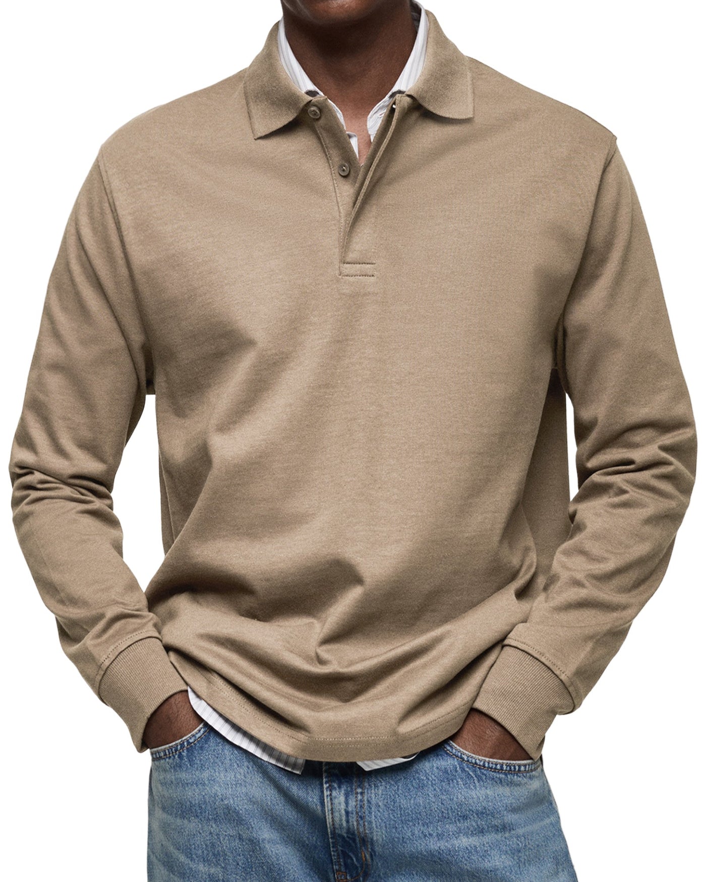 Luna Bilbao™ | Polo de lujo de manga larga