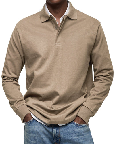 Luna Bilbao™ | Polo de lujo de manga larga