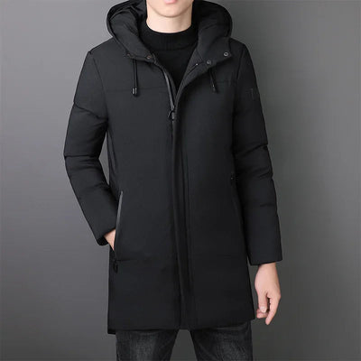Chaqueta larga elegante para hombre