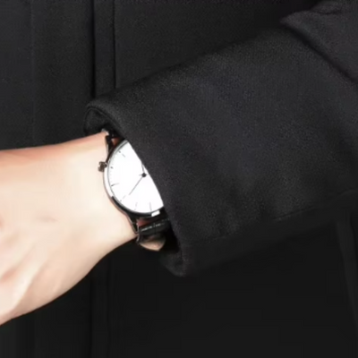 Chaqueta larga elegante para hombre