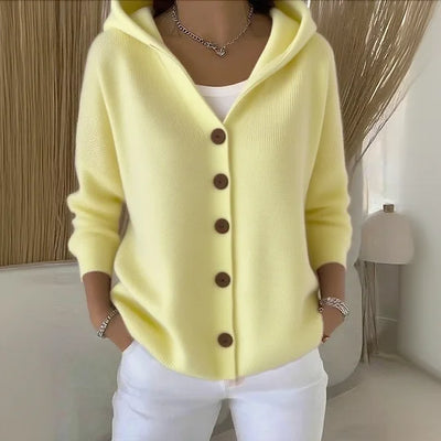 Luna Bilbao™| Cárdigan Con Capucha