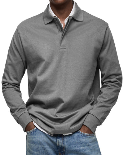 Luna Bilbao™ | Polo de lujo de manga larga