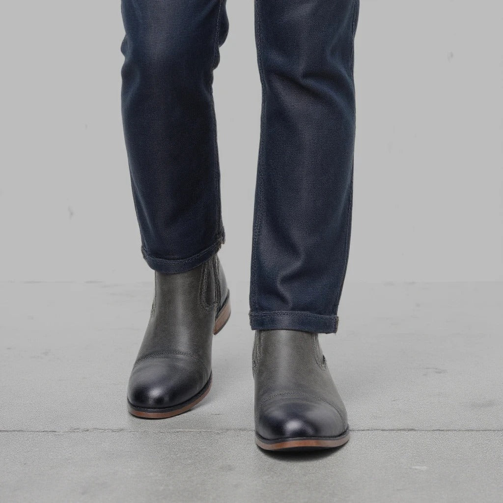 Botas Chelsea de cuero