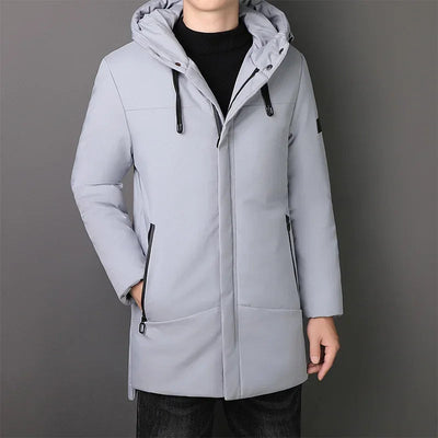 Chaqueta larga elegante para hombre