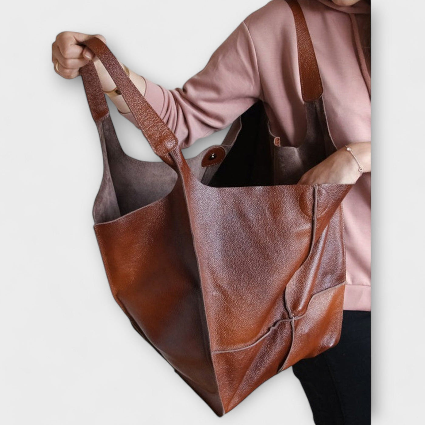 Veronica | Bolsa de fin de semana de tamaño extra grande