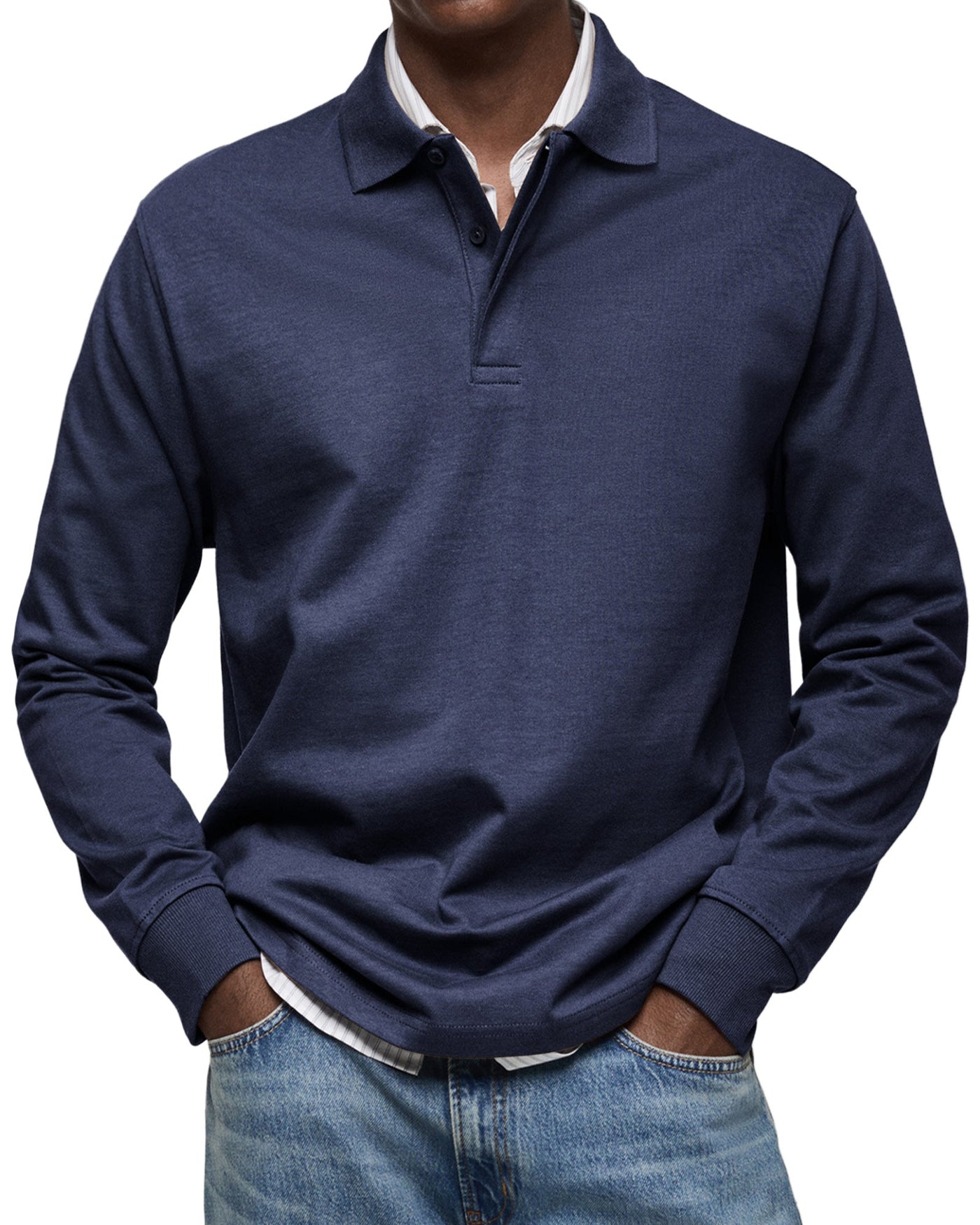 Luna Bilbao™ | Polo de lujo de manga larga