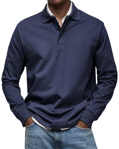 Luna Bilbao™ | Polo de lujo de manga larga