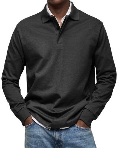 Luna Bilbao™ | Polo de lujo de manga larga