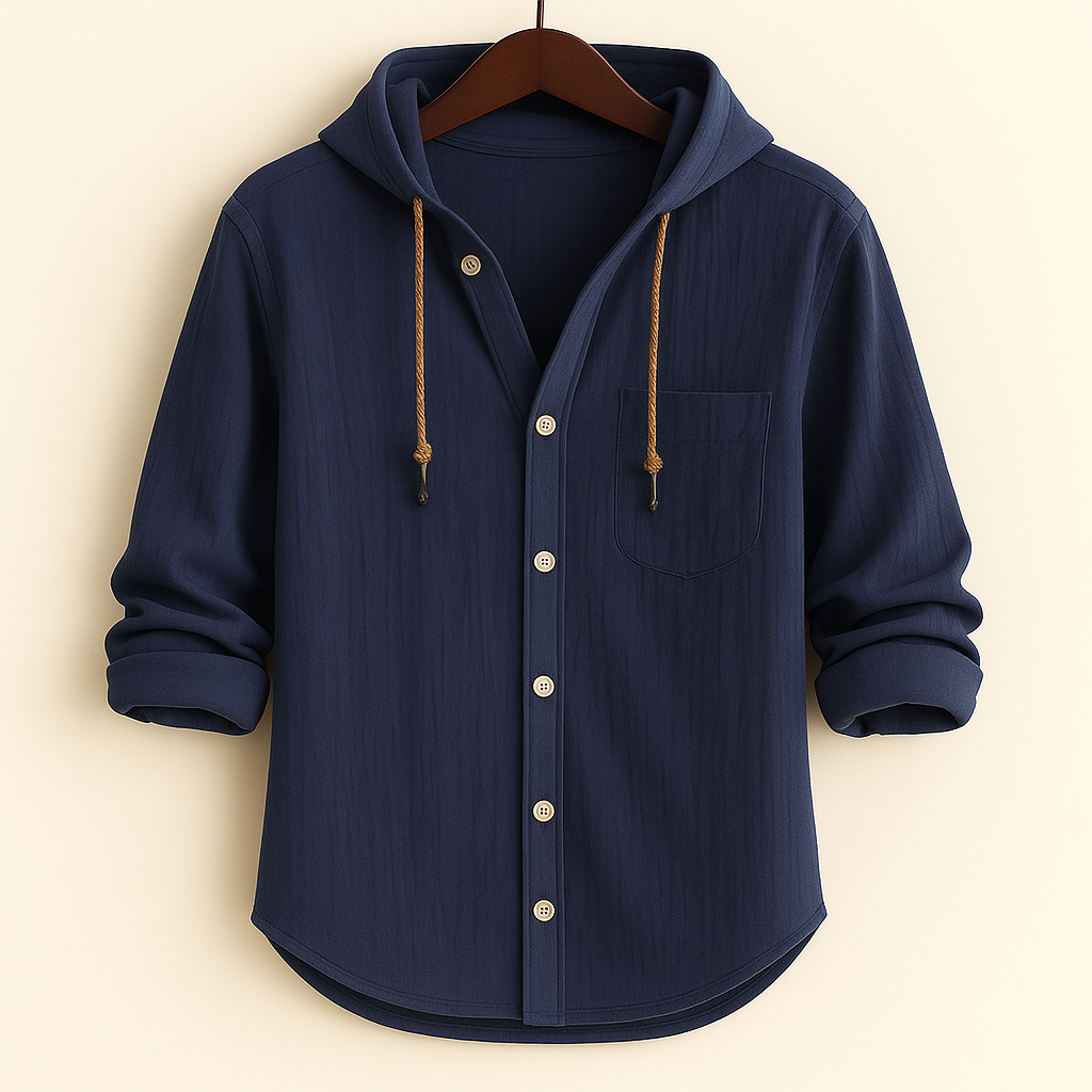 Luna Bilbao™ | Camisa de lujo de algodón suave con capucha