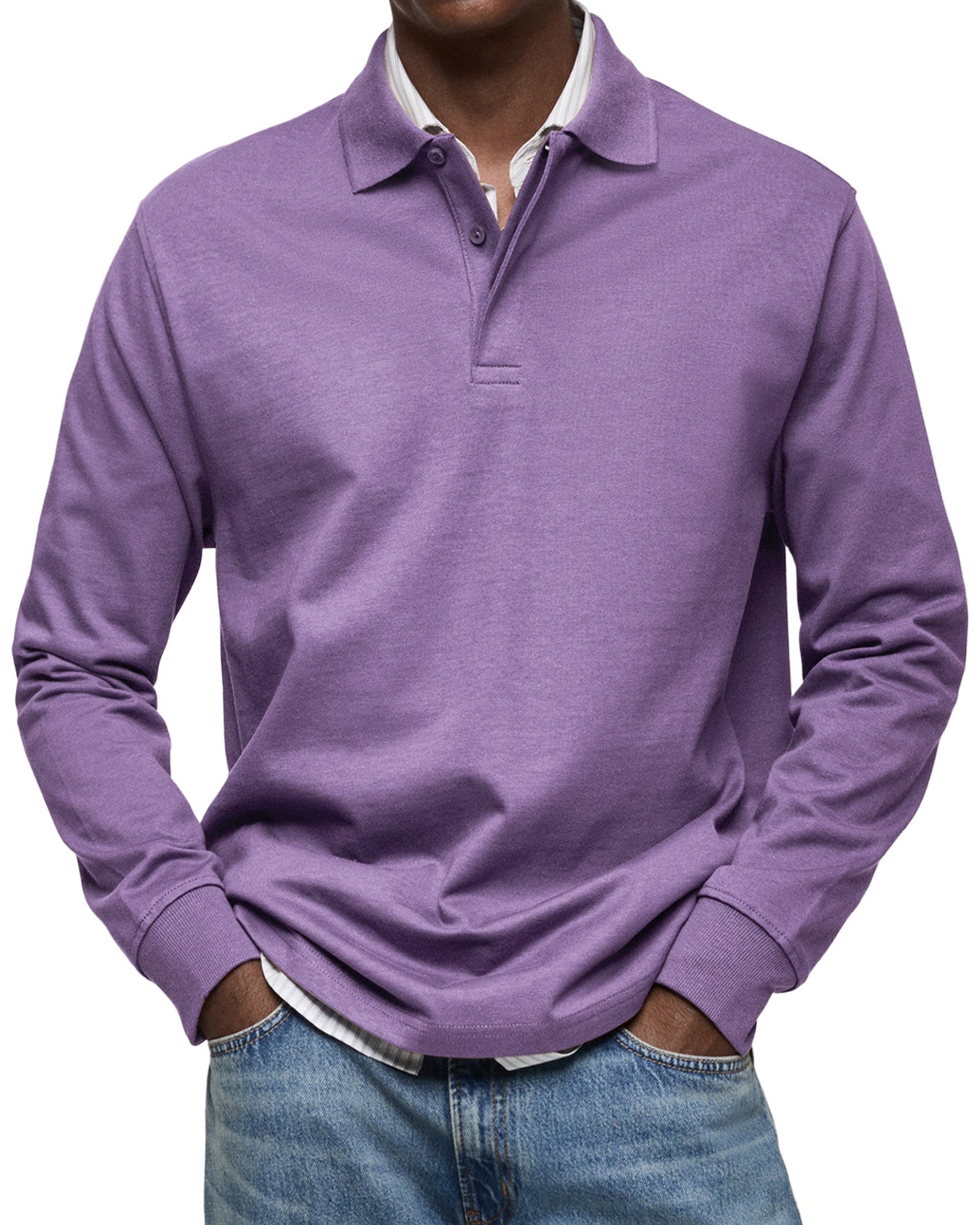 Luna Bilbao™ | Polo de lujo de manga larga