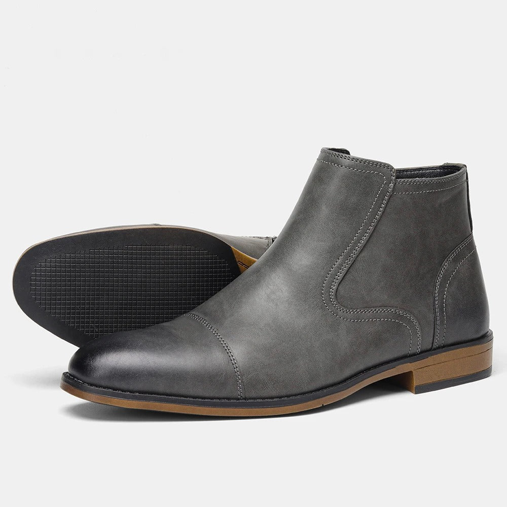 Botas Chelsea de cuero