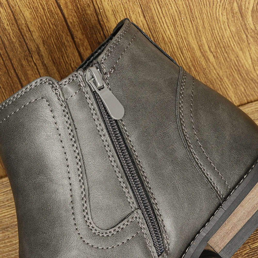 Botas Chelsea de cuero