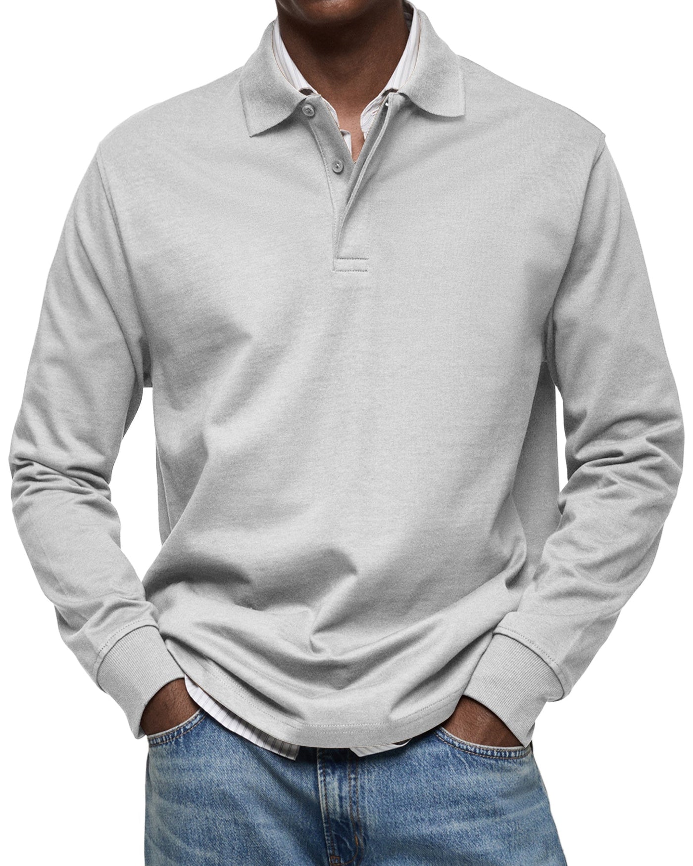 Luna Bilbao™ | Polo de lujo de manga larga