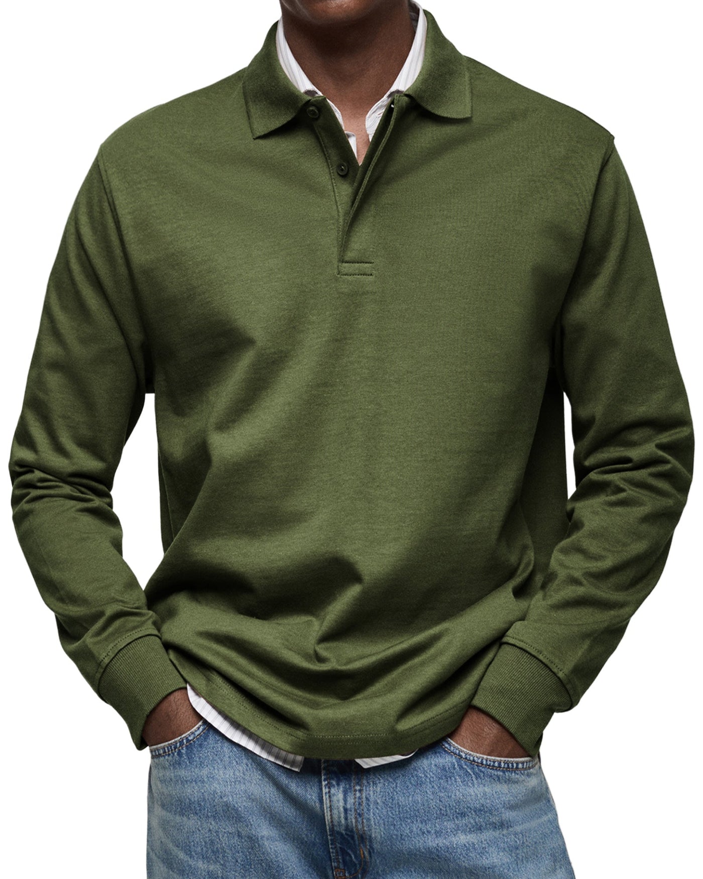 Luna Bilbao™ | Polo de lujo de manga larga