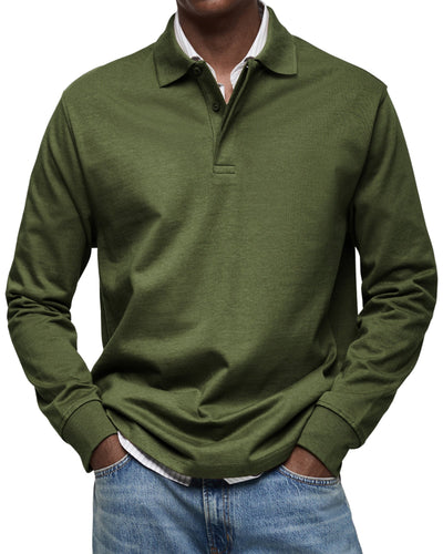 Luna Bilbao™ | Polo de lujo de manga larga