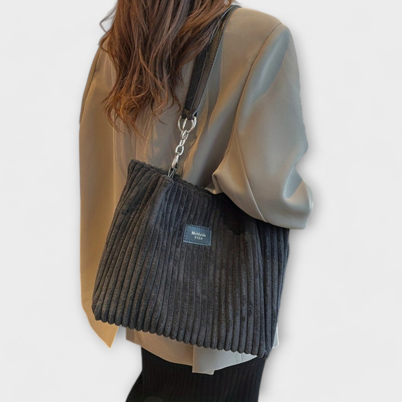 Sara | Bolso de hombro de cordón suave