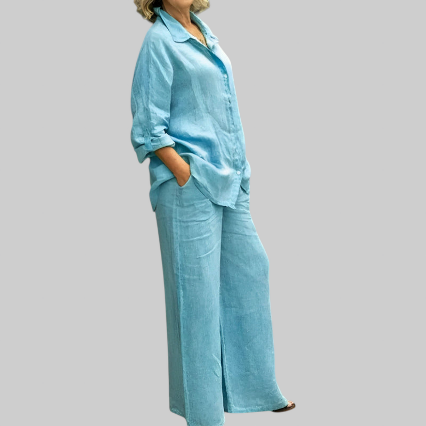 Enza | Conjunto de lino