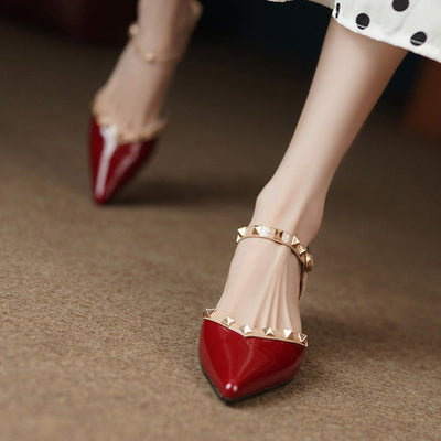Viana Elegantes Zapatos Mary Janes