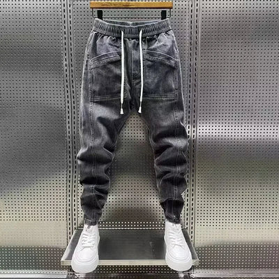 Luna Bilbao™ Pantalón con estilo denim y modelo jogger