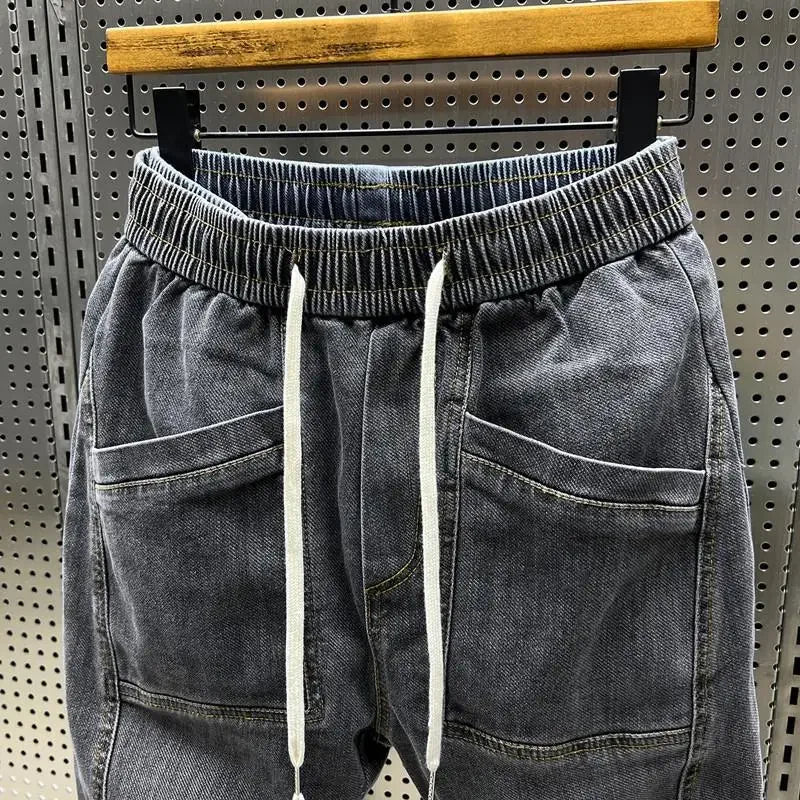 Luna Bilbao™ Pantalón con estilo denim y modelo jogger