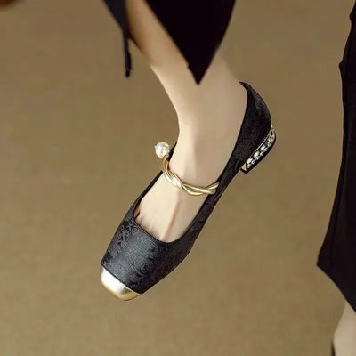 LUCIANA™ | Zapatos De Charol Estilo Mary Jane
