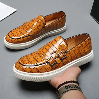 Zapatos de piel elegantes
