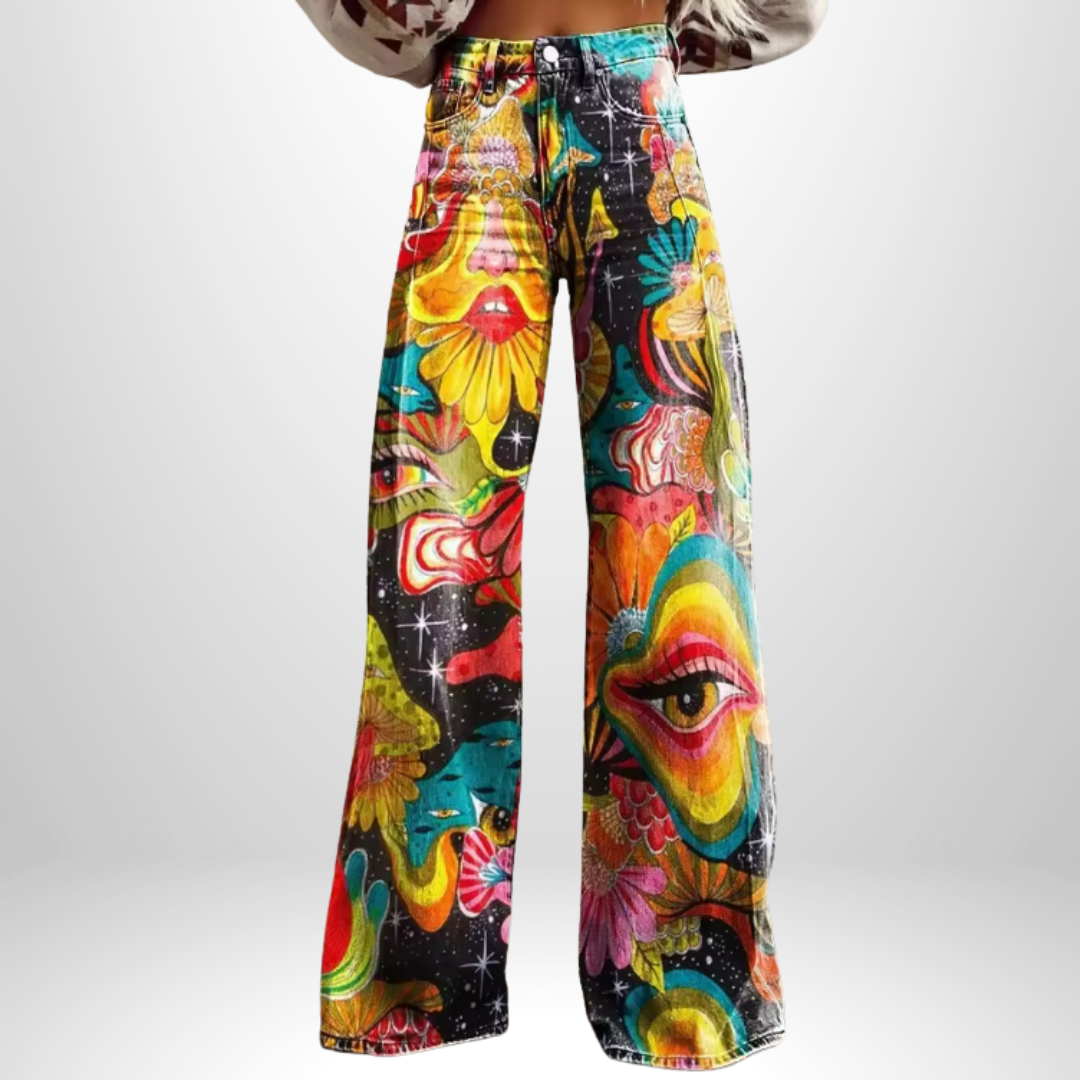 GAIA™ | Pantalones Boho Vintage
