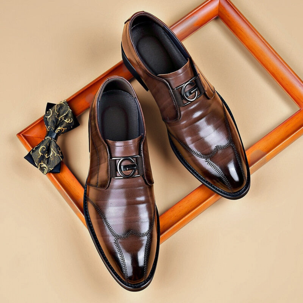 Zapatos de cuero Oliver Chic