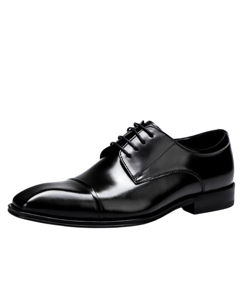 Zapatos elegantes de cuero