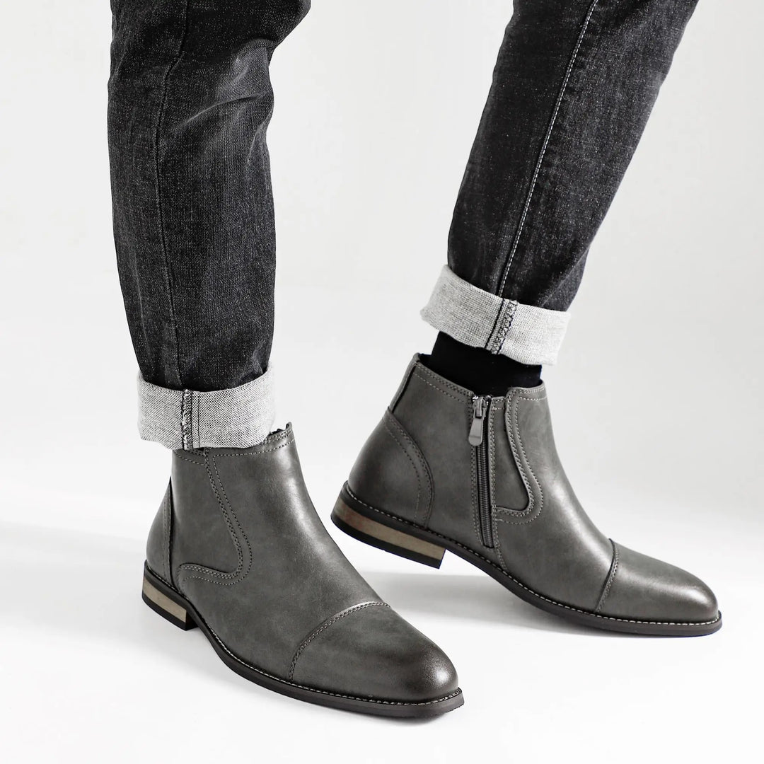Botas Chelsea de cuero