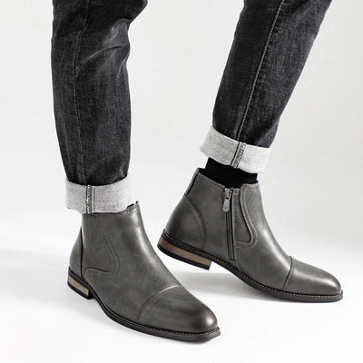 Botas Chelsea de cuero