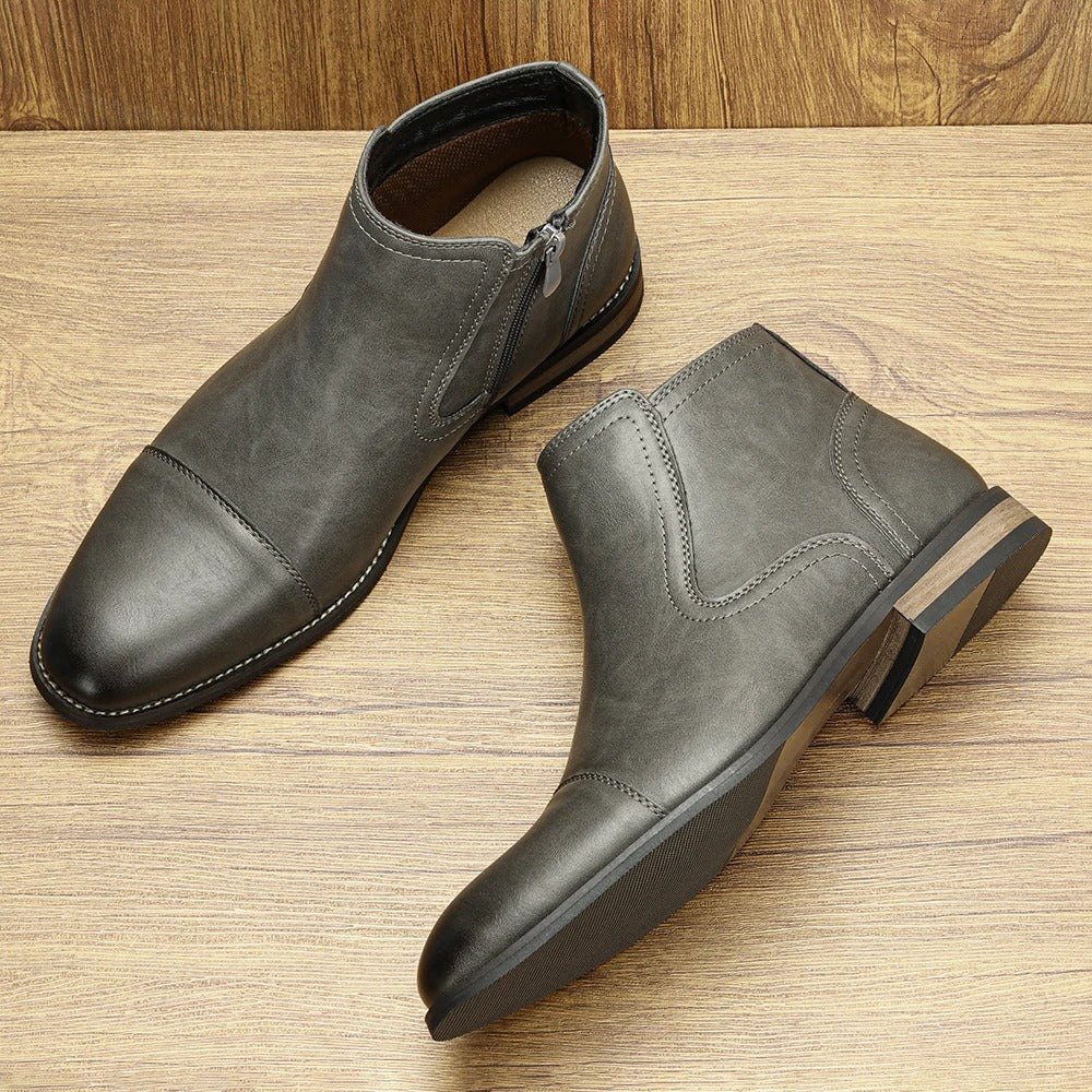 Botas Chelsea de cuero