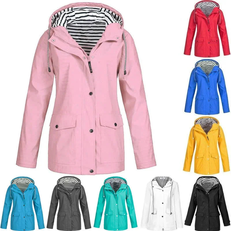 JIMENA™ | Chaqueta Impermeables Y Cortaviento