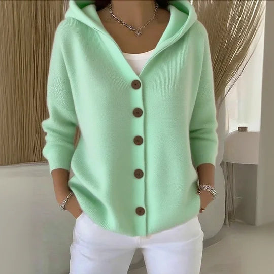 Luna Bilbao™| Cárdigan Con Capucha