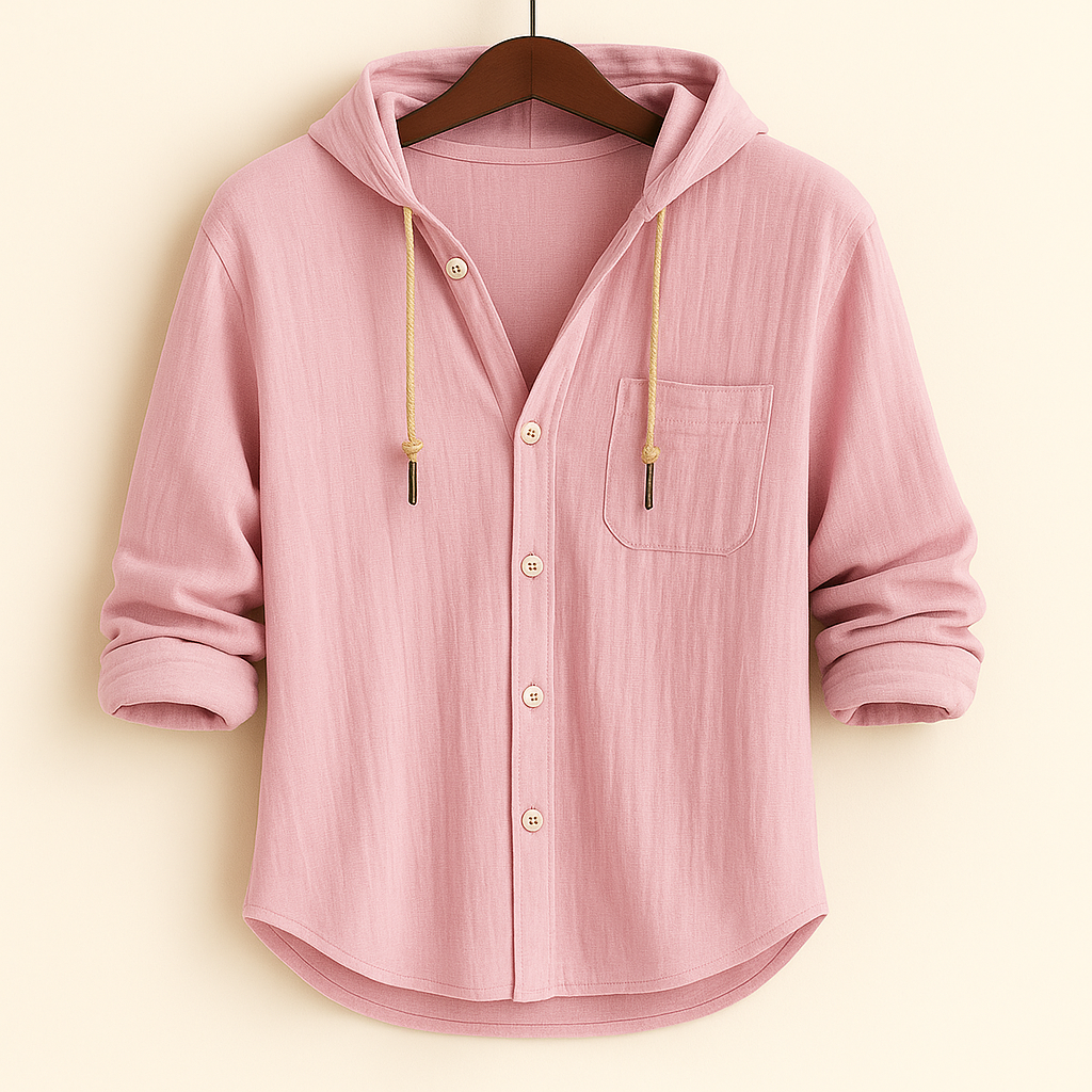 Luna Bilbao™ | Camisa de lujo de algodón suave con capucha