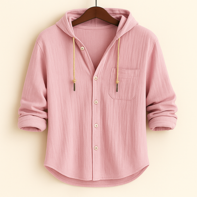 Luna Bilbao™ | Camisa de lujo de algodón suave con capucha