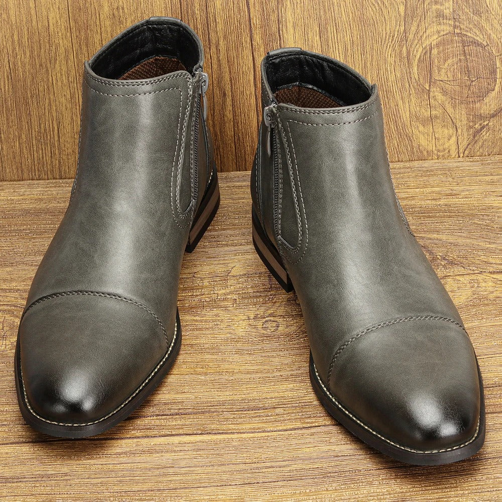 Botas Chelsea de cuero