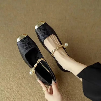 LUCIANA™ | Zapatos De Charol Estilo Mary Jane