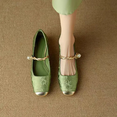 LUCIANA™ | Zapatos De Charol Estilo Mary Jane
