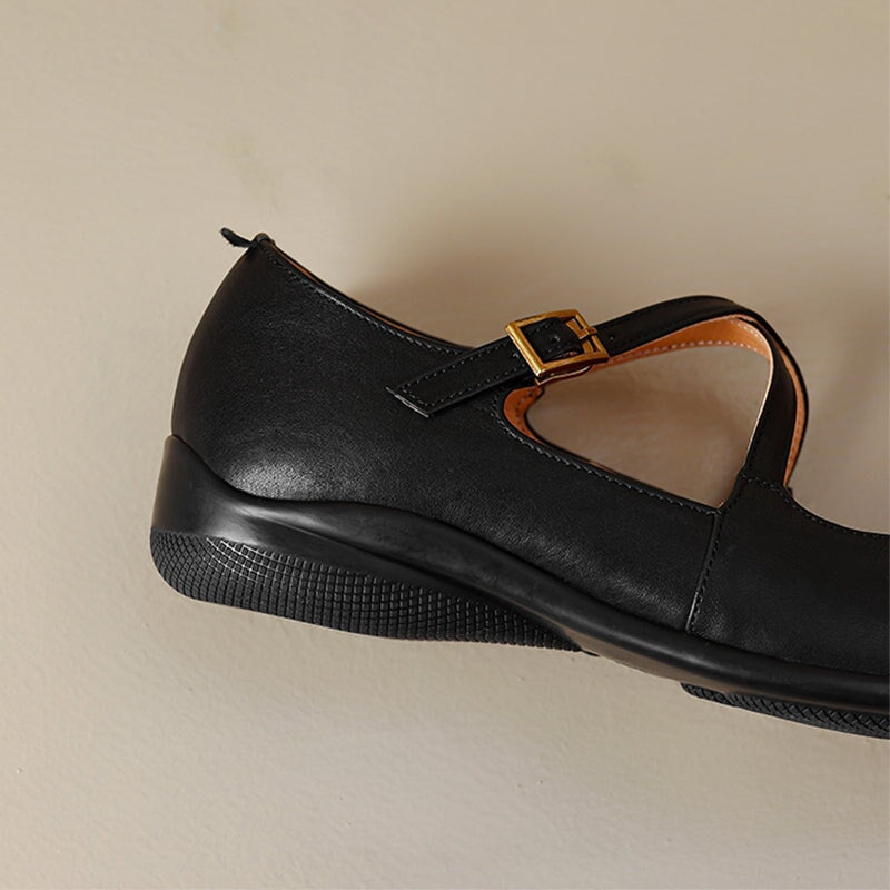 EDITH™ | Zapatos Con Correas Cruzadas